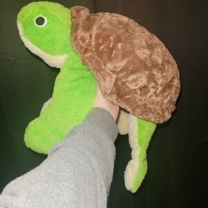 Plush Turtle Toy - Green and Brown By Dan Dee